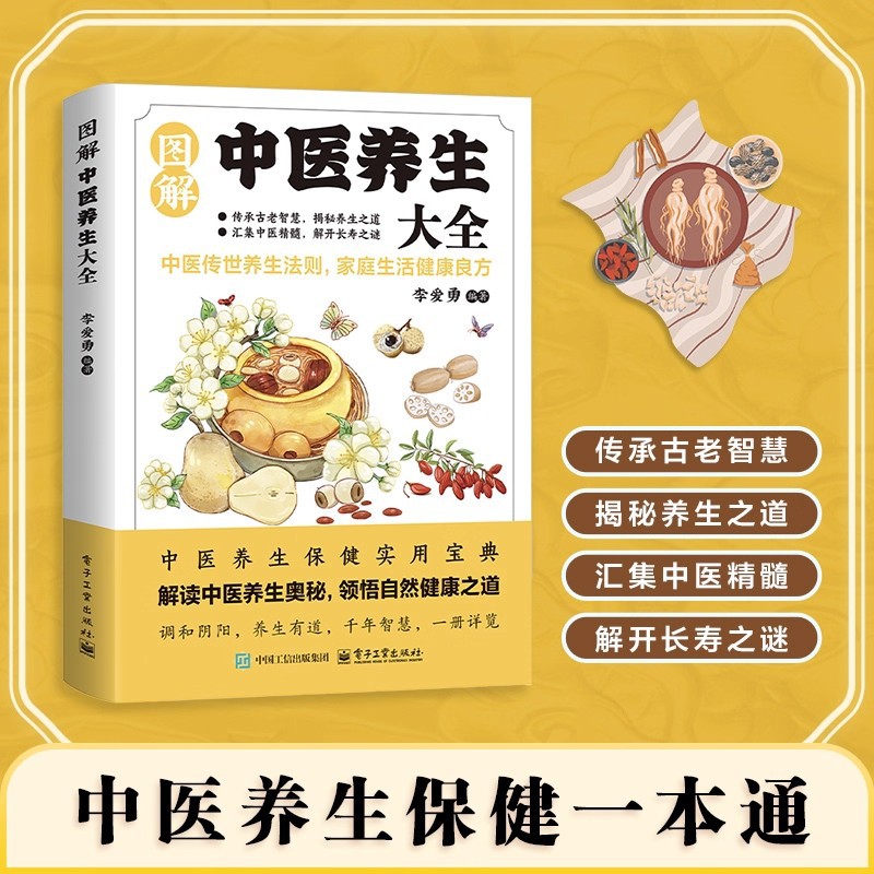 Health & Wellness Stores - Illustrated Traditional Chinese Medicine Health Preservation