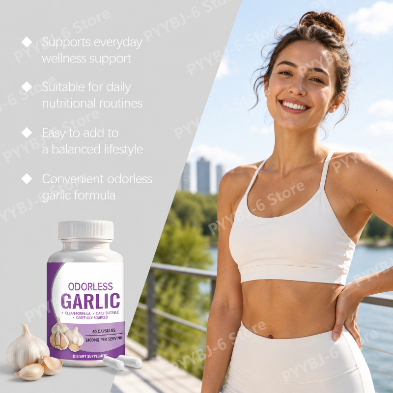 Garlic Extract Supplement Supp - Wellness Health Nutrition บทวิจารณ์และราคา