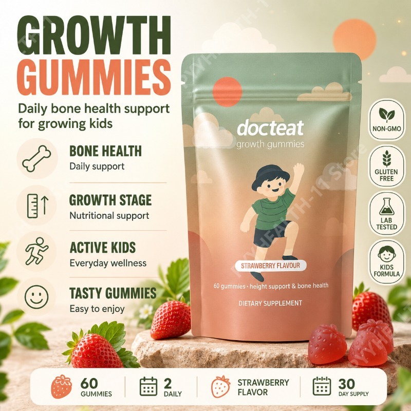 Kids Calcium Gummies Vitamin D - Wellness Health Nutrition บทวิจารณ์และราคา