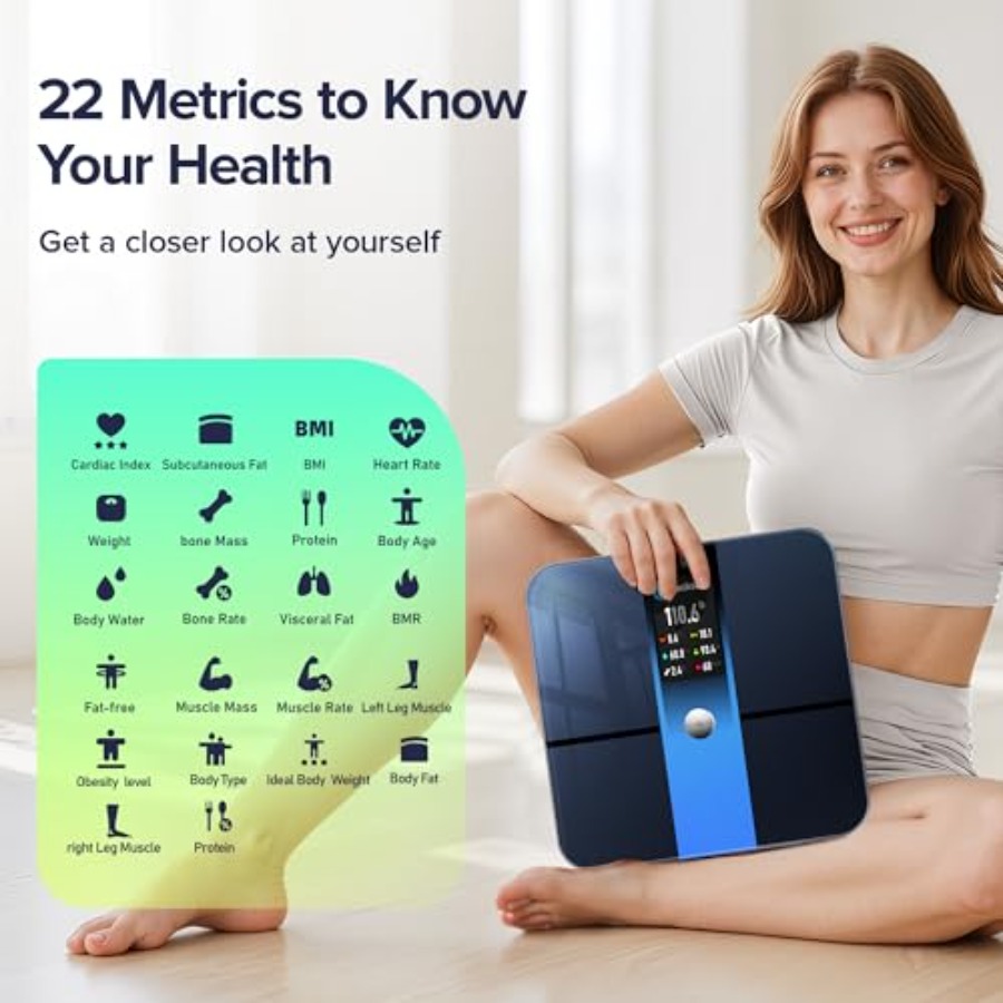 Bathroom smart scale for body  - Digital Body Weight Scale บทวิจารณ์และราคา