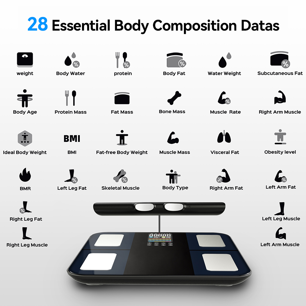 Smart Digital Body Composition - Digital Body Weight Scale บทวิจารณ์และราคา