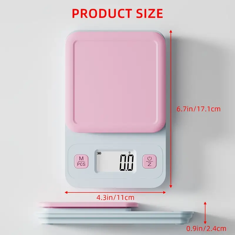 Kitchen Scale with Lcd Display - Digital Body Weight Scale บทวิจารณ์และราคา
