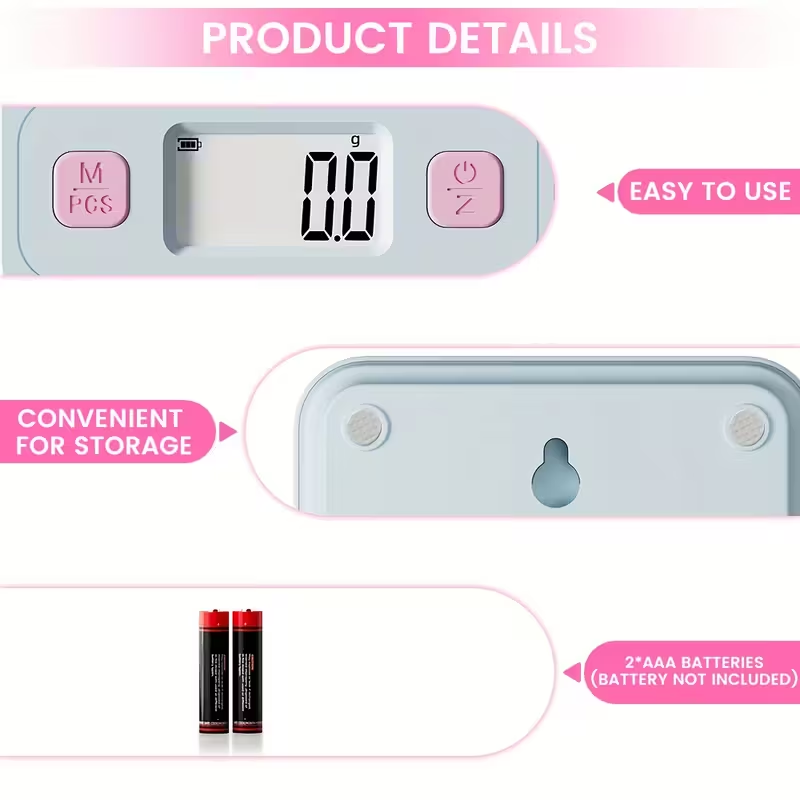 Kitchen Scale with Lcd Display - Digital Body Weight Scale บทวิจารณ์และราคา