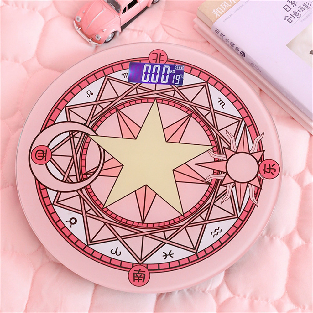2024 Cute Pink Magic Array Bat - Digital Body Weight Scale บทวิจารณ์และราคา